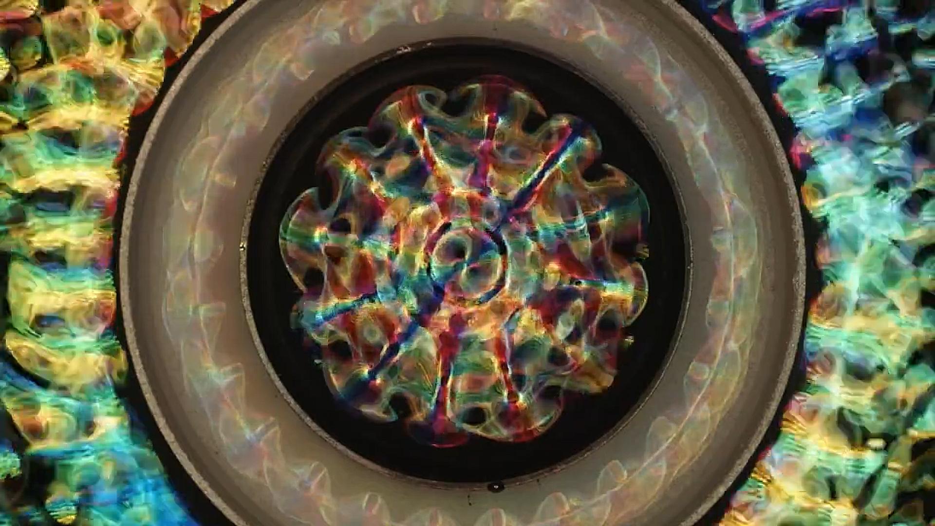 Cymatics visualization imagery — how sound creates visible patterns in Chakratones cymatics science articles